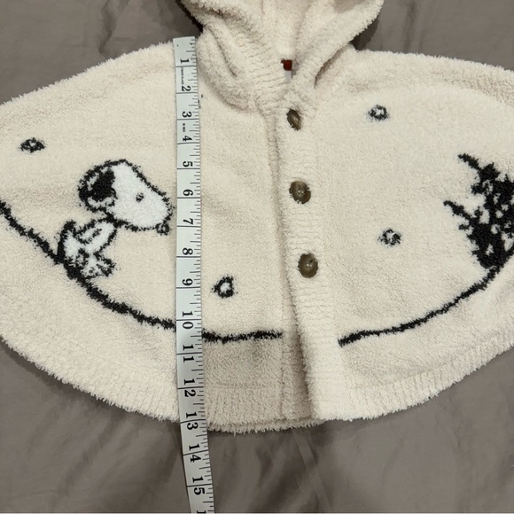 Gelato Pique PBNT215444 Peanuts Snoopy Panel Jacquard Baby Poncho - Picture 5 of 6